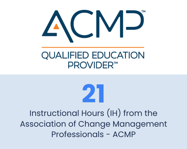 Instructional Hours to apply for the CCMP™ Certification from the Association of Change Management Professionals - ACMP (1)